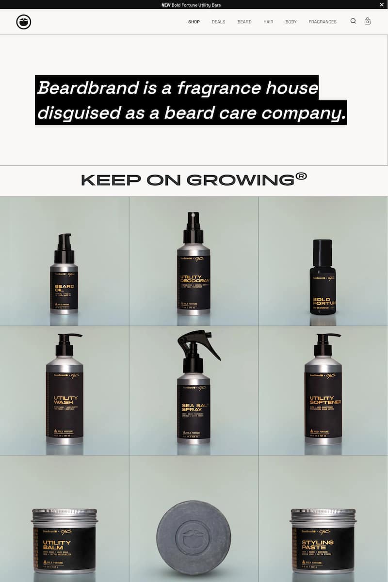 beardbrand胡须护理